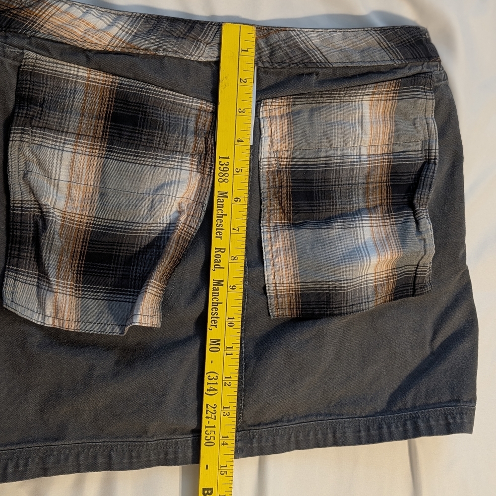 Patagonia Organic Cotton Skirt Women’s 8 Gray Utility Outdoor Casual Mini - Picture 11 of 11